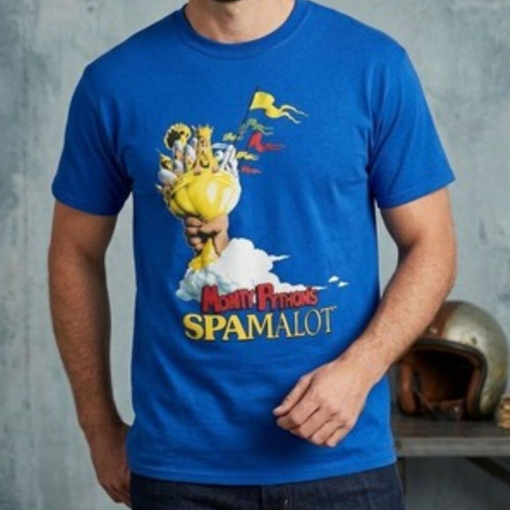 Monty Python Spamalot T-Shirt Size XL Brodway Musical Comedy Funny Vintage